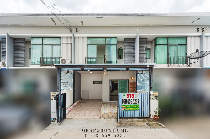 ขายทาวน์โฮม : ขายทาวน์โฮมโซนโปร่ง หลังบ้านไม่ชนใคร เป็นส่วนตัว! พฤกษาวิลล์ วงแหวน-อ่อนนุช | ใกล้สุวรรณภูมิ-กิ่งแก้ว-เจโม
