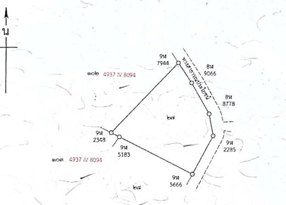 picture Land for Sale in Lao Khwan, Kanchanaburi – 3 Rai 3 Ngan, Corner Plot with Mountain View - 6/6