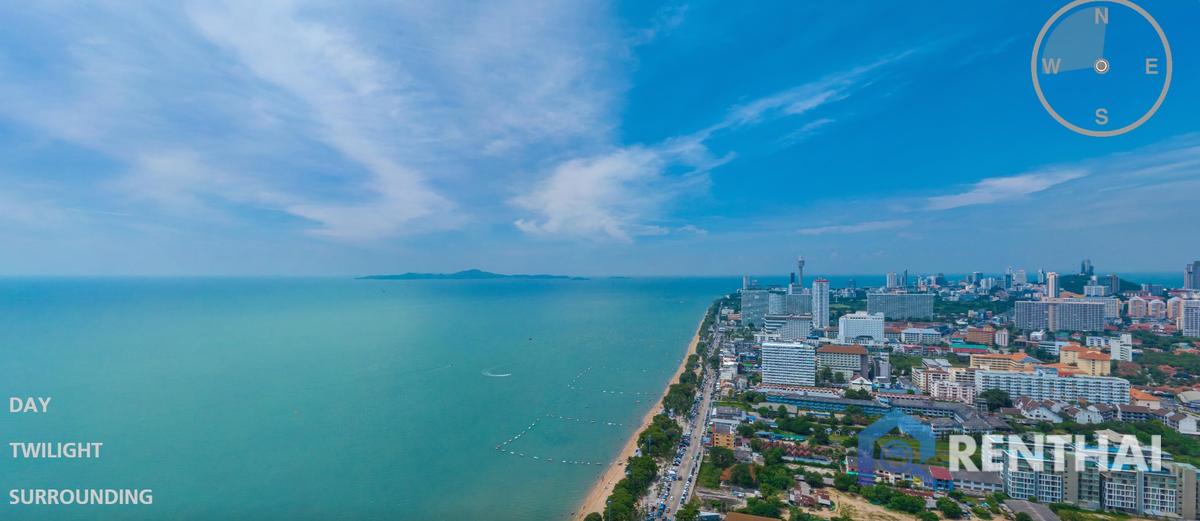 picture Luxury Studio at Arom Jomtien, Pattaya | Panoramic Sea View from a High Floor ✨ - 4/25