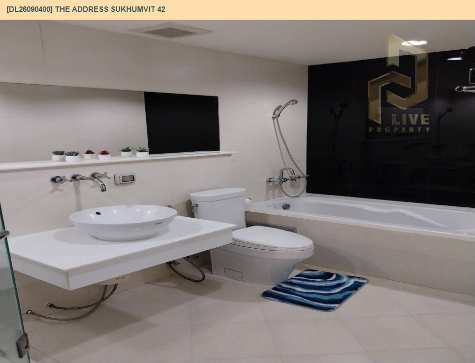รูป DL26090400 ให้เช่าคอนโด ดิ แอดเดรส สุขุมวิท 42 (The Address Sukhumvit 42) ใกล้ BTS เอกมัย พร้อมเข้าอยู่ โทรด่วน 0638692663 LineID @952jdxxk - รูปที่ 11/13