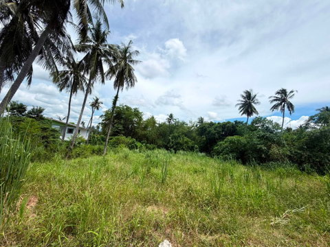 Beautiful land plot in Si Racha; high-potential location in the Khao Noi community area.