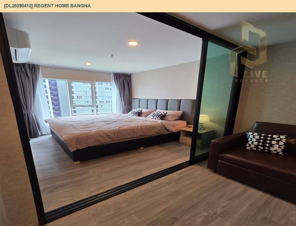 รูป DL26090412 ให้เช่าคอนโด รีเจ้นท์ โฮม บางนา (Regent home bangna) ใกล้ BTS บางนา พร้อมเข้าอยู่ โทรด่วน 0638692663 LineID @952jdxxk - รูปที่ 3/9