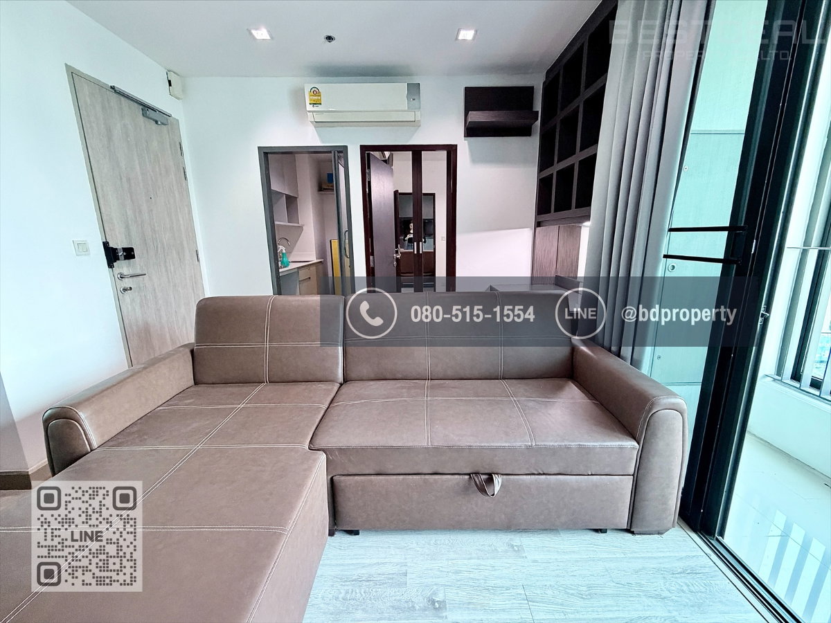 รูป Bestdeal ให้เช่า  ขนาด 2 ห้องนอน ราคา 20,000 บาท/เดือนเท่านั้น   Fully Furnished“IDEO MOBI RAMA 9”ใกล้MRTและเซ็นทรัลพระราม 9 เพียง 80 ม. - รูปที่ 3/16