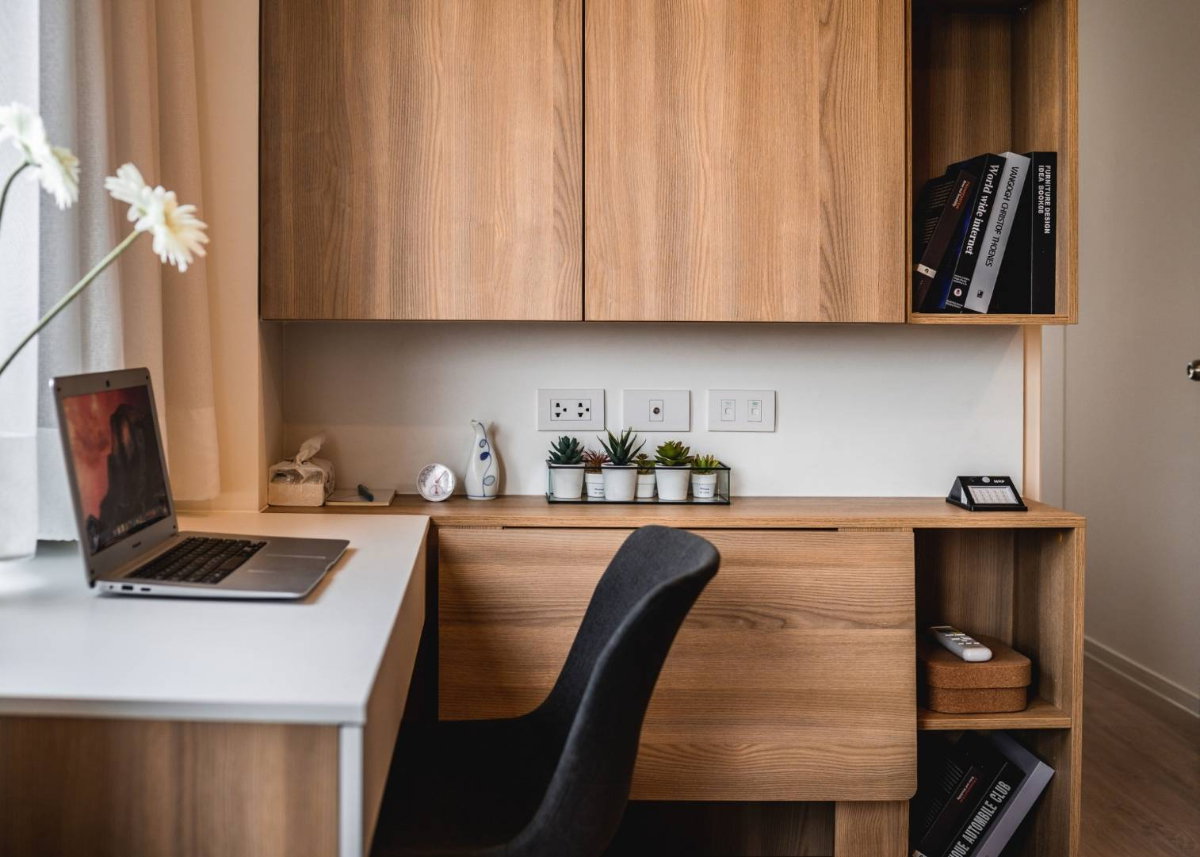 รูป ให้เช่า iCondo Green Space Sukhumvit 77 – Phase 1 ห้องมุม | วิวสระว่ายน้ำ | ชั้น 7 อาคาร A - รูปที่ 1/12