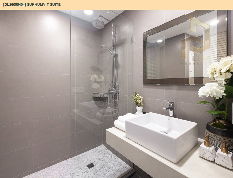 รูป DL26090404 ให้เช่าคอนโด สุขุมวิท สวีท (Sukhumvit Suite) ใกล้ BTS นานา พร้อมเข้าอยู่ โทรด่วน 0614453194 LineID @952jdxxk - รูปที่ 12/13