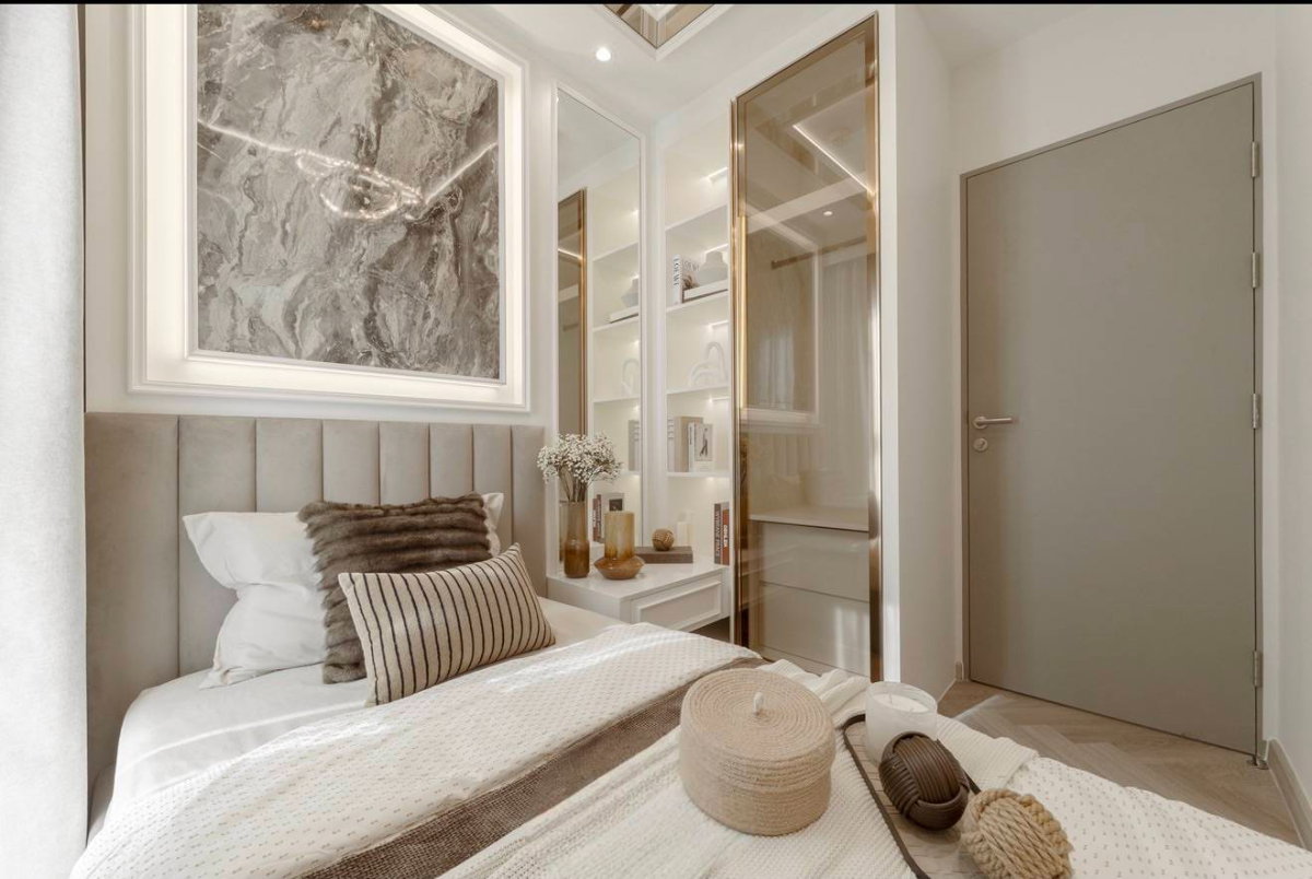 รูป ให้เช่าคอนโด ไลฟ์ รัชดภิเษก ราคาเพียง 45,000 บาท/เดือน ตกแต่งสไตล์ Luxury - รูปที่ 7/10