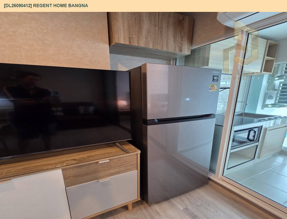 รูป DL26090412 ให้เช่าคอนโด รีเจ้นท์ โฮม บางนา (Regent home bangna) ใกล้ BTS บางนา พร้อมเข้าอยู่ โทรด่วน 0638692663 LineID @952jdxxk - รูปที่ 8/9