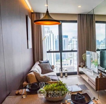 ใกล้ MRT สุขุมวิท เพียง 70 ม. ห้อง 1 ห้องนอน ชั้น 28 Ashton Asoke (ID 3309672)