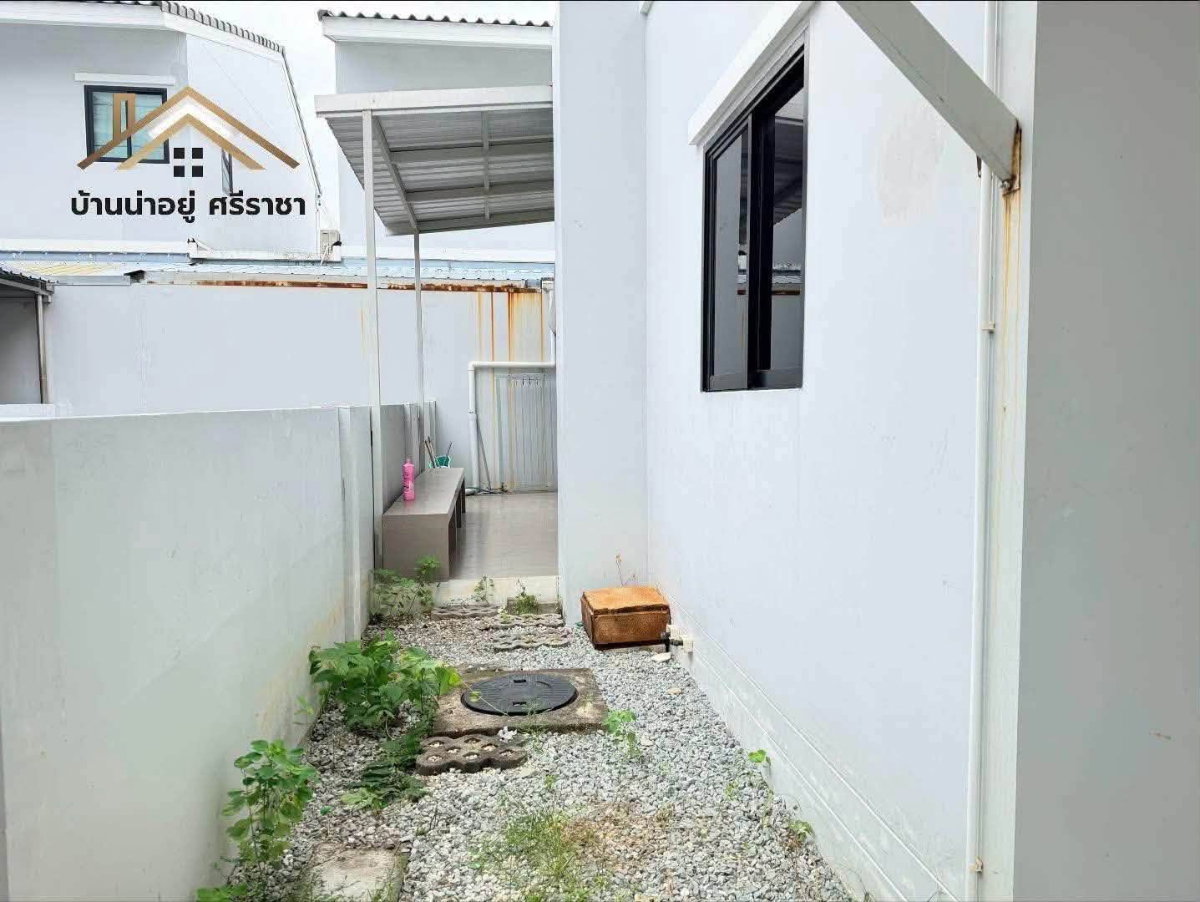 รูป ขายบ้านแฝดหลังริม ม.มณีรินทร์บางพระ ศรีราชา - รูปที่ 2/21