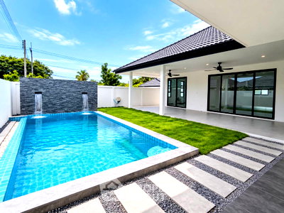บ้านเดี่ยว หัวหิน ประจวบคีรีขันธ์ : วิลล่า 3-ห้องนอน ที่ มิล พูล วิลล่า หัวหิน ใกล้ เมืองหัวหิน (ID 3312695)