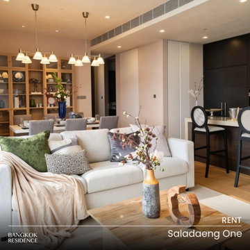 Rental Condo ðŋ Saladaeng One, 2BR 113.23 sq.m. 130K ð 2BR Unit with Lumpini Park View near MRT Lumphini