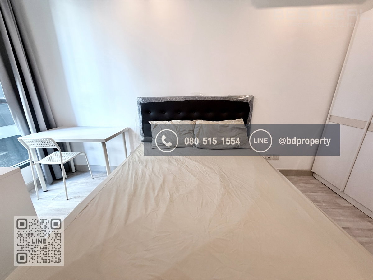 รูป Bestdeal ให้เช่า 1 ห้องนอน 31ตรม.ราคา 15,000/เดือนเท่านั้น เฟอร์นิเจอร์และเครื่องใช้ไฟฟ้าครบ“IDEO MOBI RAMA 9” ใกล้MRT และ เซ็นทรัลพระราม 9 - รูปที่ 5/11