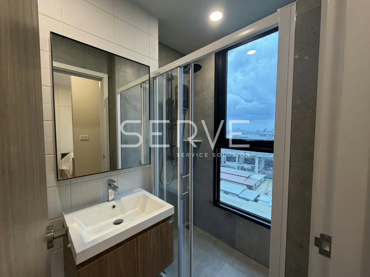 รูป 🔥25K-ห้องใหม่ 2นอน ไซส์ใหญ่ ชั้นสูงสุดๆ วิวโล่ง เฟอร์จัดเต็ม พร้อมอยู่ คอนโดใหม่ติดริมแม่น้ำ ทำเลดีๆ ใกล้พระราม 3 ,สาทร @ Nue Riverest Ratburana - รูปที่ 11/14