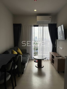 1 Bed Large Room City View New Condo City View Fully furnished Close to Rama 3 and Sathorn area, Terminal 21 @ Nue Riverest Ratburana