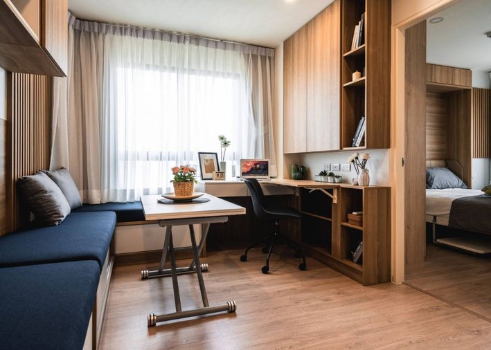 2-bed condo for rent, 65 sqm, iCondo Green Space Sukhumvit 77