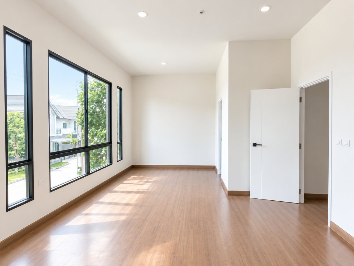 รูป บ้านเดี่ยวใกล้ทางด่วน ยูนิตสวย หน้าคลับเฮาส์ ติดถนนเมน - รูปที่ 4/7