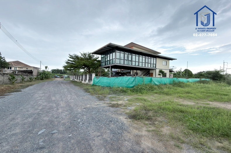 รูป ขายที่ดินพร้อมบ้าน 3 หลัง 2 ไร่ 1 งาน 24.6 ตารางวา ถนนเจษฎาวิถี พันท้ายนรสิงห์ ใกล้ทางด่วนถนนพระราม2 - รูปที่ 3/9