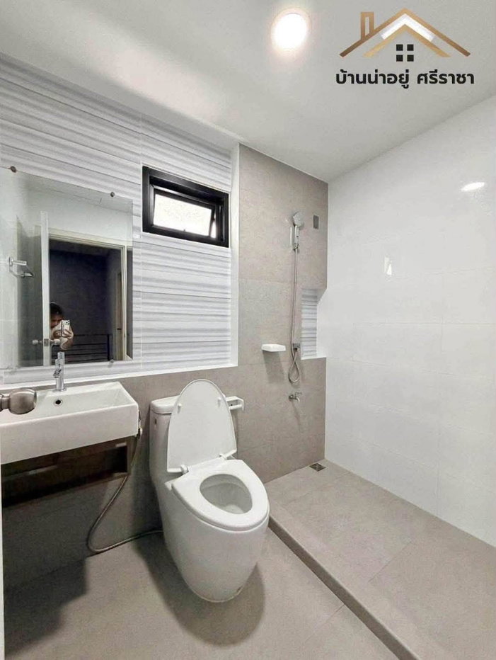 รูป ขายบ้านแฝดหลังริม ม.มณีรินทร์บางพระ ศรีราชา - รูปที่ 21/21