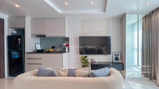 🛏️ Studio - 🛁 1 ห้องน้ำ - 🏙️ Sea View - 🇹🇭 ชื่อไทย - 🏢 Serenity Wong Amat Pattaya - รหัส: SEREN22