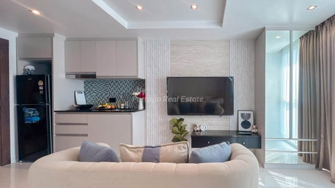 🛏️ Studio - 🛁 1 ห้องน้ำ - 🏙️ Sea View - 🇹🇭 ชื่อไทย - 🏢 Serenity Wong Amat Pattaya - รหัส: SEREN22