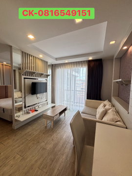 ให้เช่าคอนโด The Prive Boutique บางแสน ชั้น 7 ห้องสวย 081-654-9151 ขนาด 30 ตร.ม.