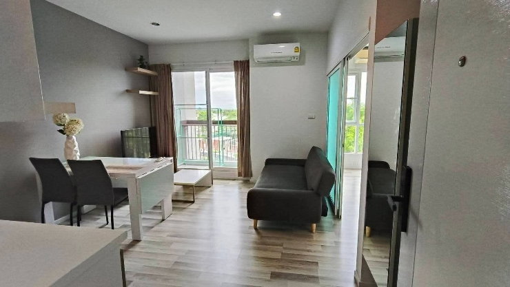 รูป ปล่อยเช่านอร์ท 4 คอนโดมิเนียม เชียงใหม่ พร้อมเฟอร์  ใกล้สนามบิน , นิมมาน , มช. เมญ่า 📌 #พร้อมอยู่  - รูปที่ 8/12