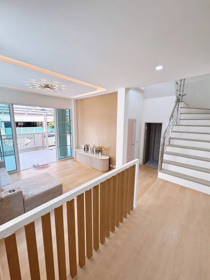รูป บ้านรีโนเวทใหม่เพิ่งเสร็จ ทำเลดี สุดสวย พร้อมอยู่  หมู่บ้านภัทรินทร์ 2 ถนนหทัยราษฎร์ บางชัน คลองสามวา - รูปที่ 5/21