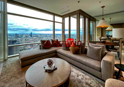 Condos for sale : Four Seasons Private Residences Bangkok for Sale – 2 Bedrooms, 49th Floor