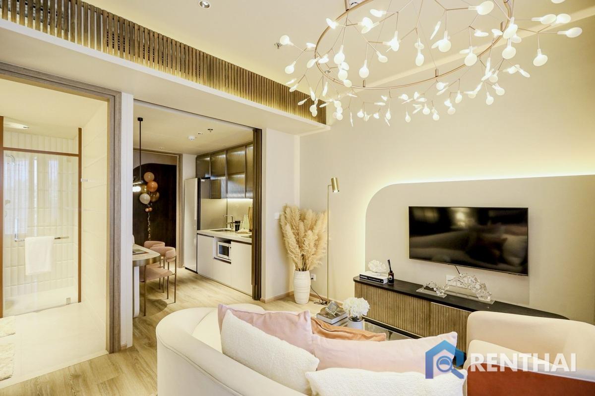 picture Luxury Studio at Arom Jomtien, Pattaya | Panoramic Sea View from a High Floor ✨ - 6/25