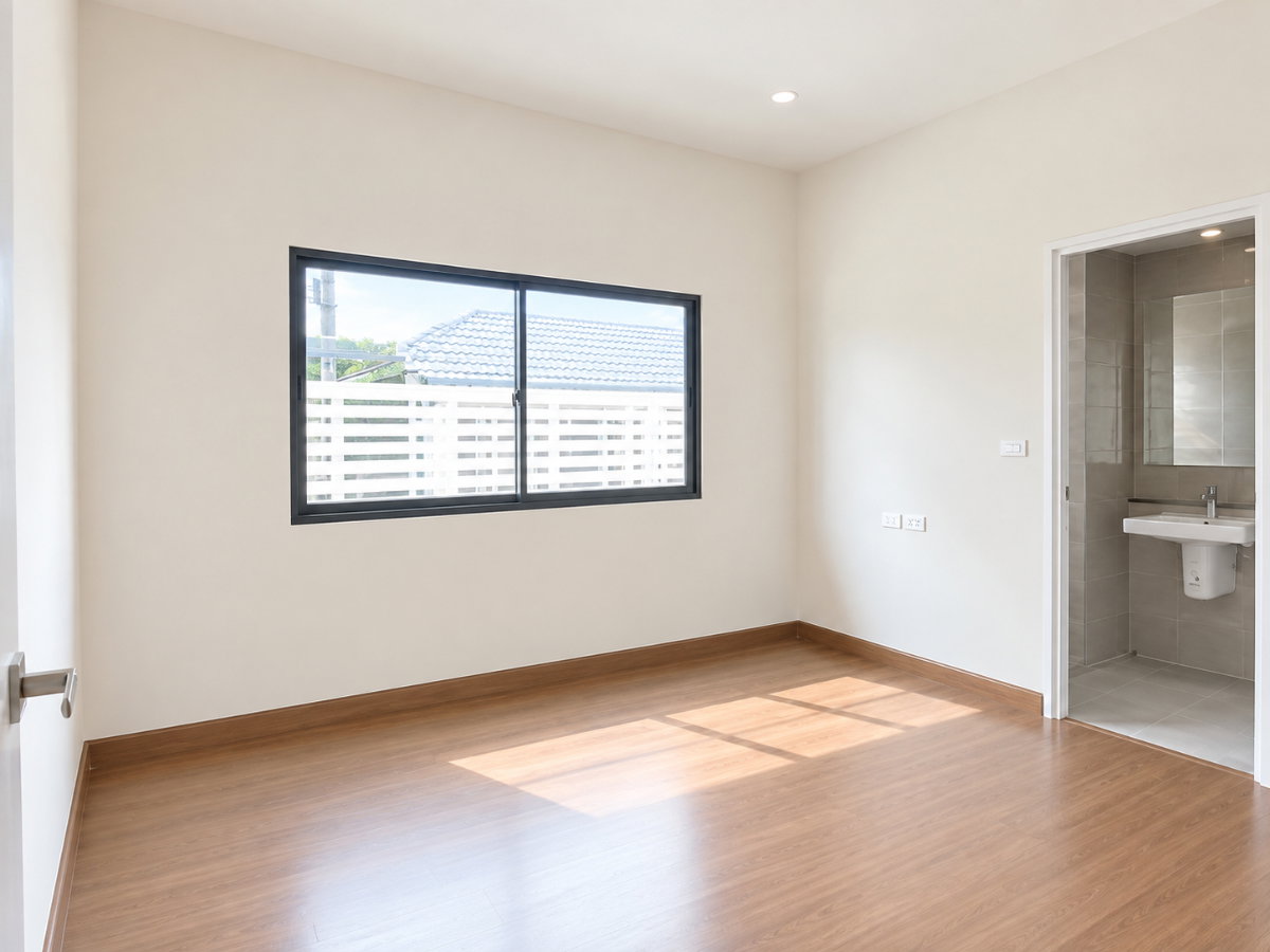 รูป บ้านเดี่ยวใกล้ทางด่วน ยูนิตสวย หน้าคลับเฮาส์ ติดถนนเมน - รูปที่ 5/7