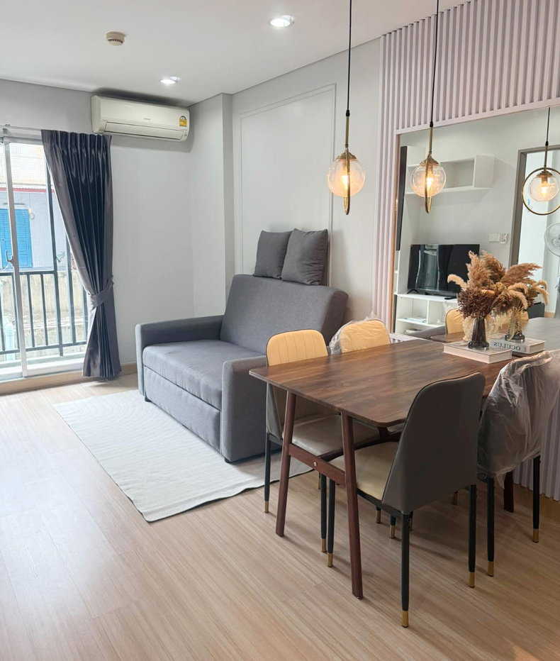 รูป ให้เช่า Serrano Rama 2 ห้องใหญ่ 32 ตร.ม. เดินถึง Central พระราม 2 เพียง 9,000 บาท - รูปที่ 7/13