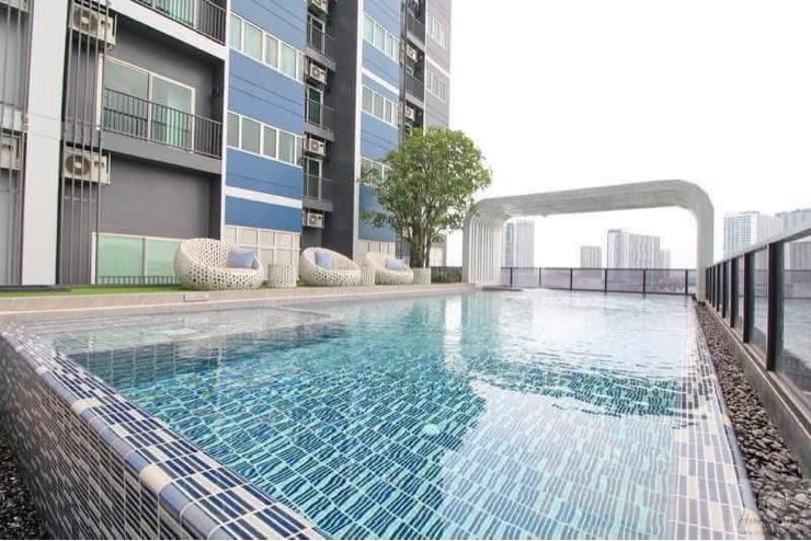 รูป 🏢 เมโทร สกาย วุฒากาศ 💰 เช่าเพียง 9,000 บาท/เดือน 📍 ชั้น 16 | 25 ตร.ม. | Studio - รูปที่ 8/9
