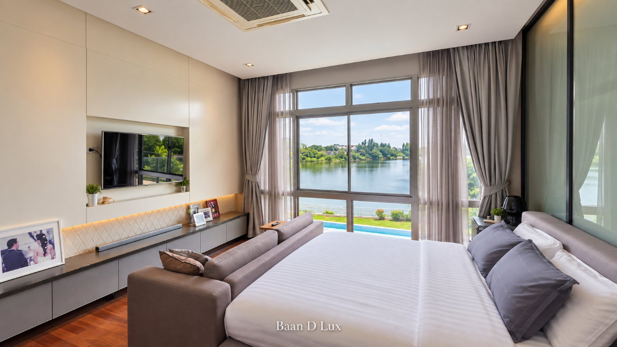 รูป ขายบ้านริมทะเลสาบ Perfect Masterpiece Lakeside (297.6 ตร.ว.) บรรยากาศส่วนตัว สไตล์รีสอร์ท - รูปที่ 59/68