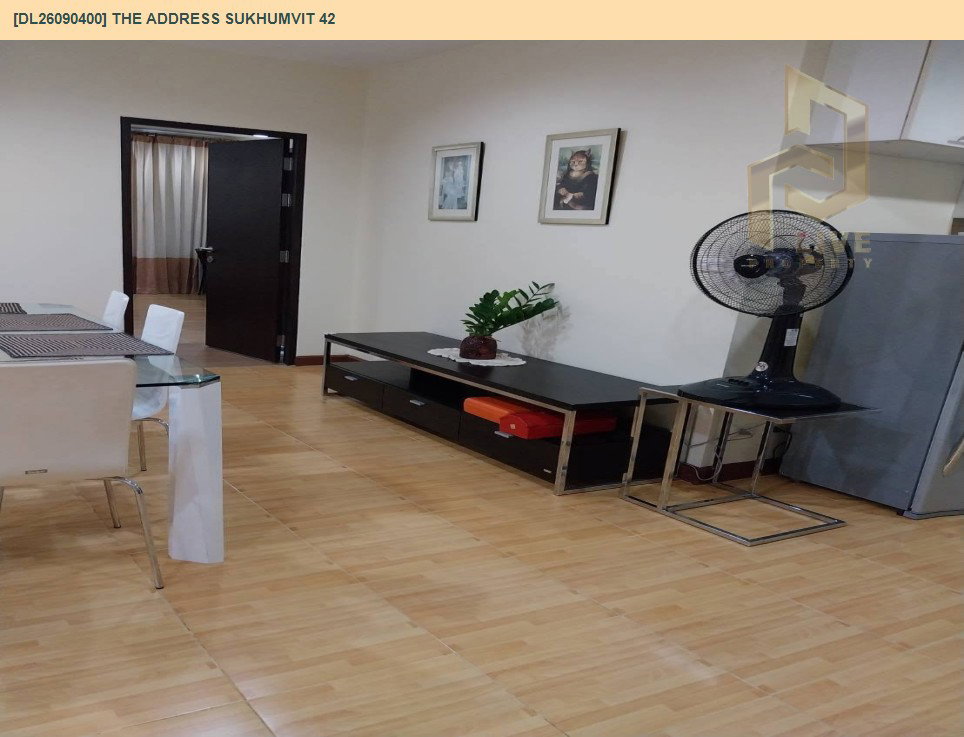 รูป DL26090400 ให้เช่าคอนโด ดิ แอดเดรส สุขุมวิท 42 (The Address Sukhumvit 42) ใกล้ BTS เอกมัย พร้อมเข้าอยู่ โทรด่วน 0638692663 LineID @952jdxxk - รูปที่ 7/13