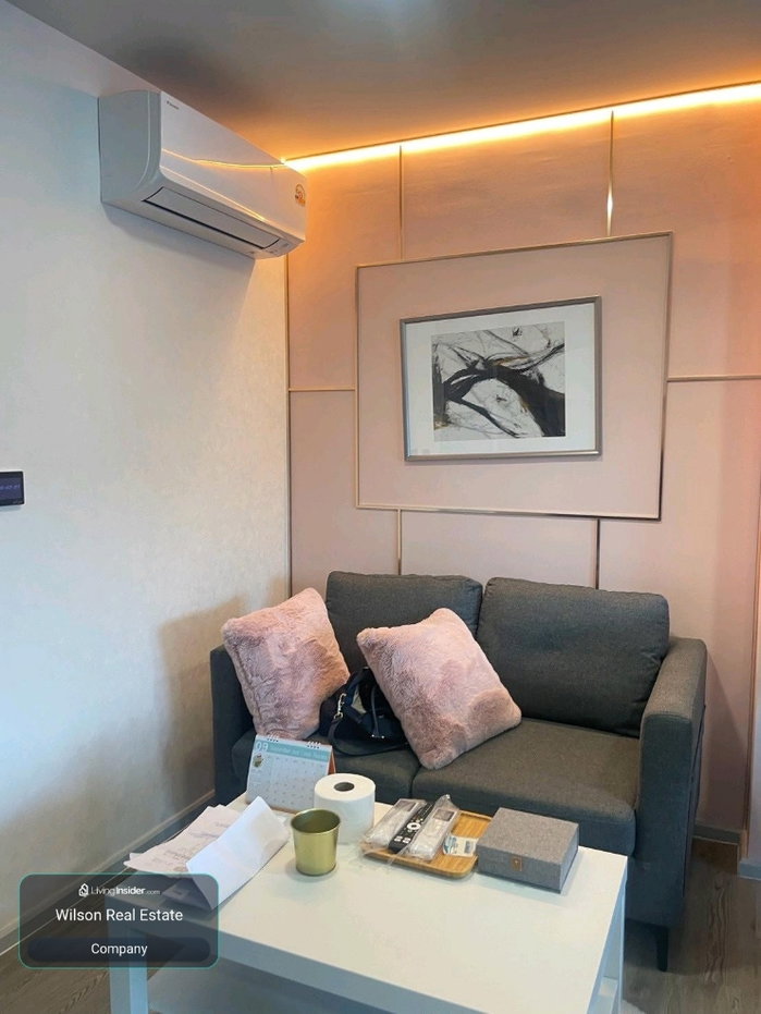 รูป 🏙️ ให้เช่า 𝗞𝗔𝗩𝗘 𝗧𝗢𝗪𝗡 𝗜𝗦𝗟𝗔𝗡𝗗 | 29 ตร.ม. | อาคาร B ชั้น 7 | ห้องกว้าง Built-in ครบ | พร้อมเข้าอยู่ - รูปที่ 6/14