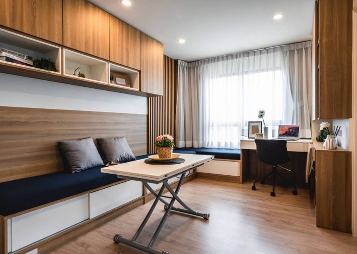 2-bed condo for rent, 65 sqm, iCondo Green Space Sukhumvit 77