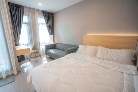🎊 For Rent Condo ASPIRE ASOKE - RATCHADA Building A, Floor 6,Studio, Room size 25.00 sqm