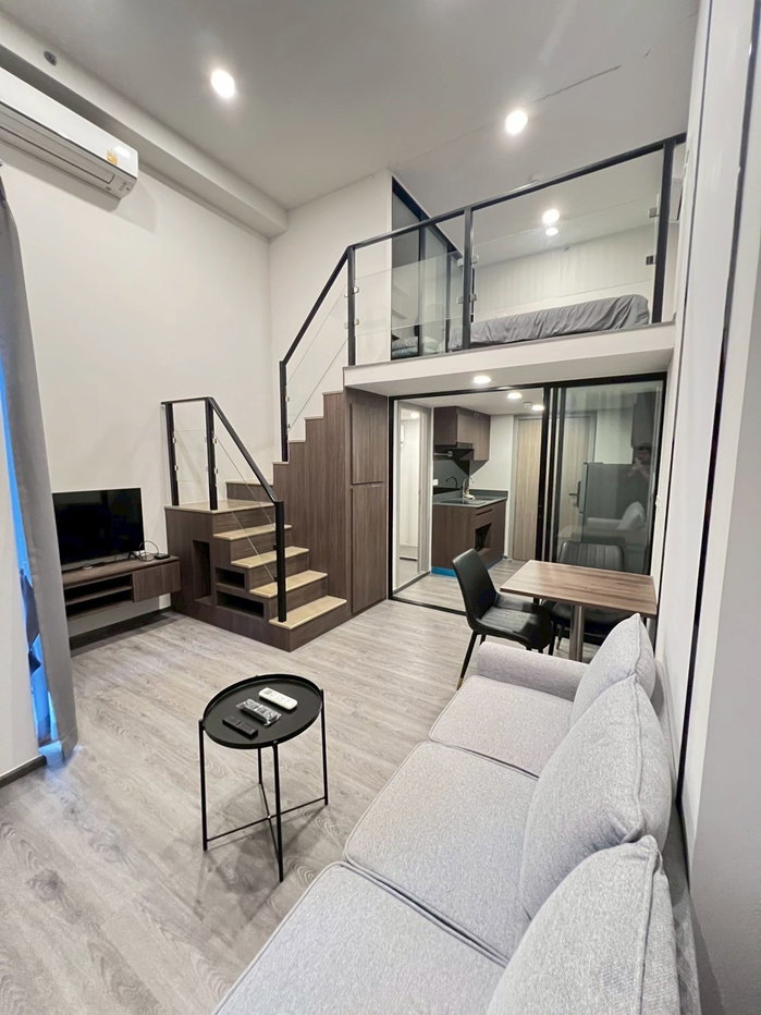 รูป 💜 เช่าพร้อมอยู่ ✔️Duo Space 📍 The Origin Ladprao-Bangkapi 💸เพียง 19,000 บาท/เดือน* - รูปที่ 1/10