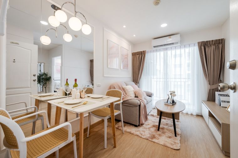 1-bed condo for sale, 26.4 sqm, Lumpini Condo Town Nida - Serithai 2
