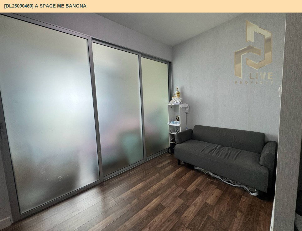 รูป DL26090450 ให้เช่าคอนโด เอ สเปซ มี บางนา (A Space ME Bangna) ใกล้ - พร้อมเข้าอยู่ โทรด่วน 0638692663 LineID @952jdxxk - รูปที่ 3/11