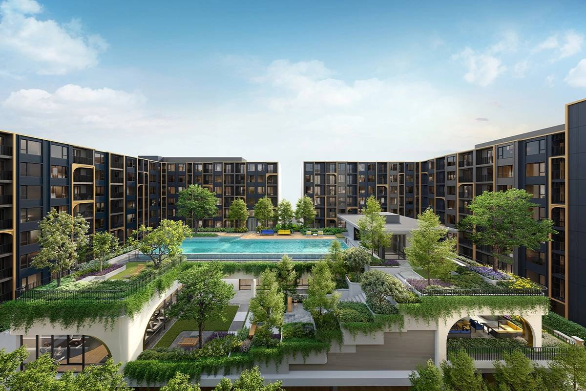รูป เดอะ เบส รัชดา 19 คอนโด Pet-Friendly บรรยากาศเป็นส่วนตัว! ลงทะเบียนออนไลน์รับโปรฟรีเฟอร์ฯ+ฟรีโอนกรรมสิทธิ์* เริ่ม 2.49 ลบ. Line: @wsrcondo  - รูปที่ 4/6