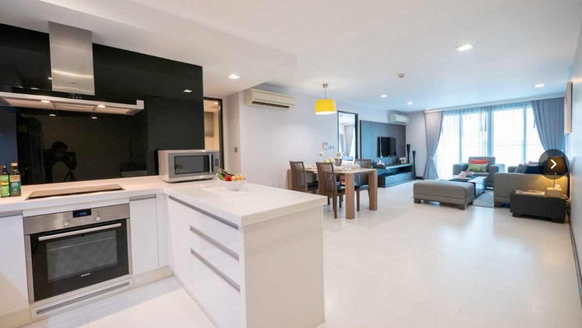 รูป LTH16195 - Spacious Apartment FOR RENT The KLASSE Residence Asoke | 100 sq.m. | 2 Beds 2 Baths | BTS Asoke | 75K - รูปที่ 6/6