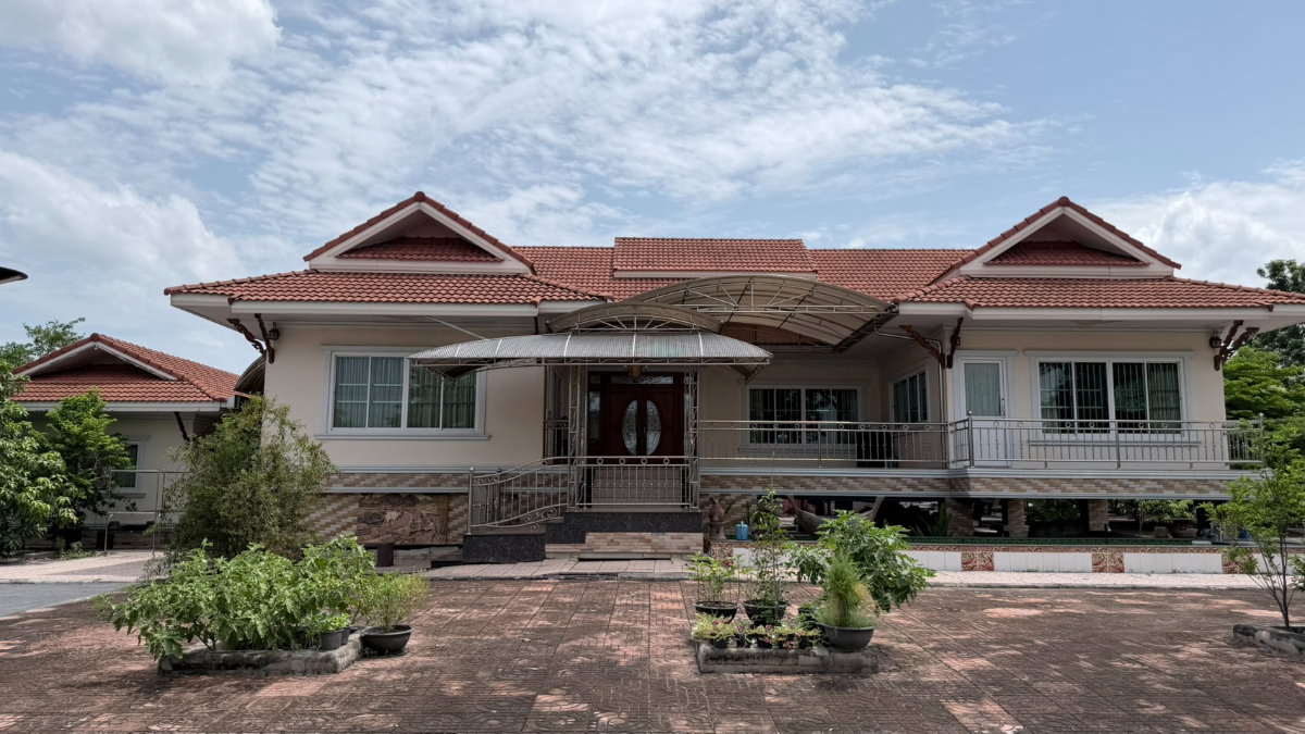 รูป ขายบ้านเดี่ยว 3 หลัง พร้อมที่ดิน 10 ไร่ (ผังสีชมพู) นาดี สมุทรสาคร เหมาะสร้างโรงงาน โกดัง - รูปที่ 10/32