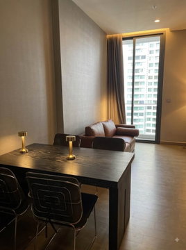 THE ESSE at Singha Complex 1 ห้องนอน ไซส์ใหญ่ 48 ตร.ม. มีอ่างอาบน้ำ แต่งหรู ทางเชื่อมตรงเข้า MRT เพชรบุรี & มศว