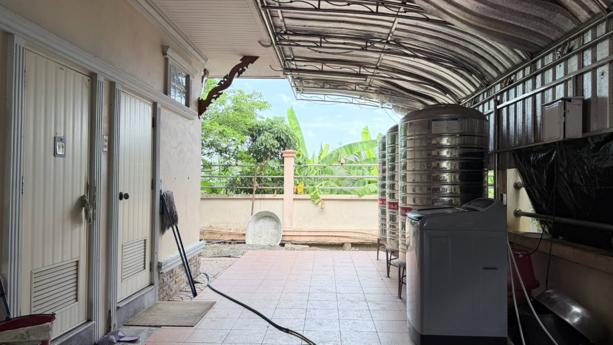 รูป ขายบ้านเดี่ยว 3 หลัง พร้อมที่ดิน 10 ไร่ (ผังสีชมพู) นาดี สมุทรสาคร เหมาะสร้างโรงงาน โกดัง - รูปที่ 13/32