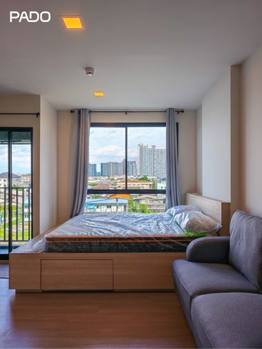Studio condo for rent, 24.5 sqm, The Muve Paw Bangkhae