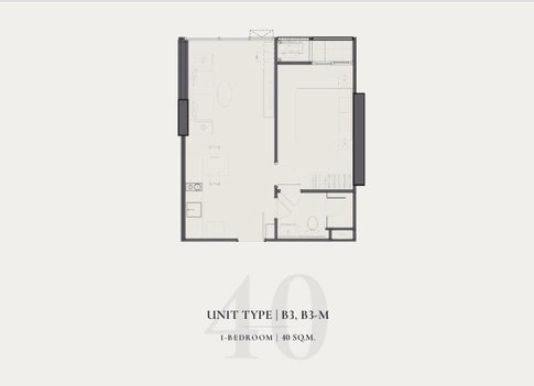 AA117243 | 1Bed | 1Bath | BTS Ekkamai | 40sqm | THB 26,000/mo | Fl.6 — Quintara Treehaus Sukhumvit 42 Bangkok