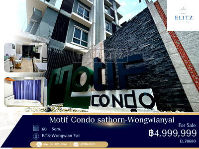 Condos for sale : ✨ Strategic BTS Wongwianyai Proximity - Exceptional Value & Smart Layout &  Prime City Access ✨