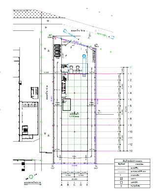 Factory for rent Hua Chieo Chaloem Phrakiat University : Warehouse/Factory for rent  1,275 sq.m.  (Purple zone)