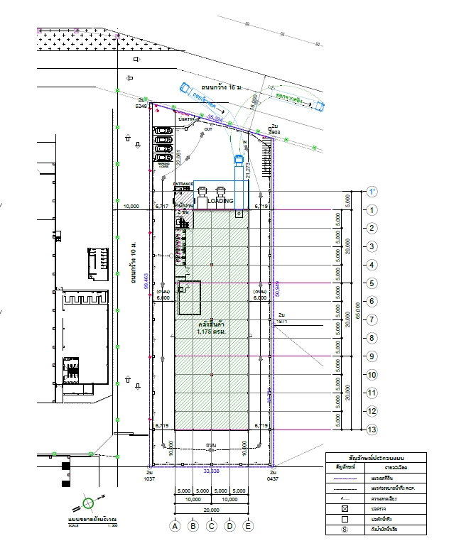 รูป ให้เช่าโกดังเก็บสินค้า/โรงงาน 1,275 ตรม. (ผังสีม่วง) - รูปที่ 1/7